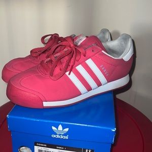 Pink Adidas Samoas!